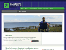 Tablet Screenshot of healingmoves.net